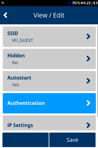 View/Edit option